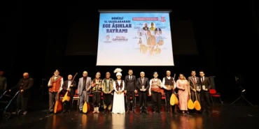 Denizli Uluslararası Ege Âşıklar Bayramı'na yoğun ilgi