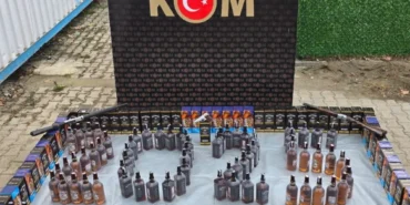 Düzce'de kaçak alkol operasyonu yapıldı