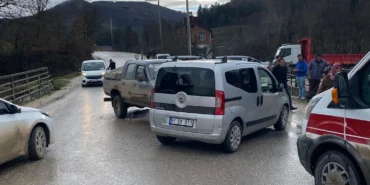 Düzce'de kaza: 4 yaralı!