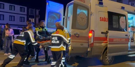 Düzce'de kural ihlali kazaya sebep oldu!