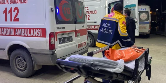 Düzce'de trafik kazası: 1 ölü