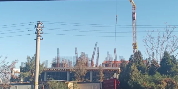 Edirne Keşan'da İnönü İlkokulu’nun yeni yüzü yükseliyor