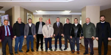 Gebze Trabzonlular Derneği’nden Başkan Büyükakın’a Ziyaret