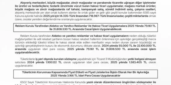 Fahiş fiyata fahiş ceza geliyor!