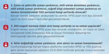 Çevre Şehircilik ve İklim Değişikliği Bakanlığı personel alacak... İşte o