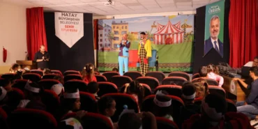 Hatay Şehir Tiyatrosu miniklere hizmet ediyor