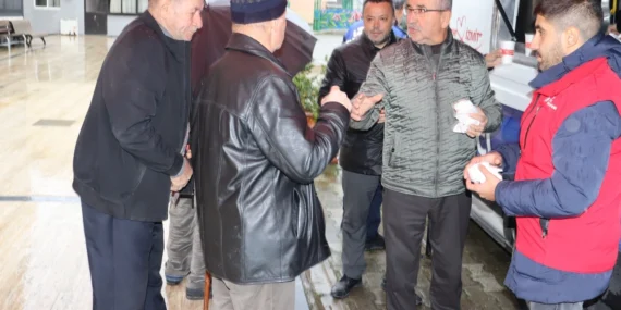 Kocaeli İzmit'te halkla bir araya gelindi