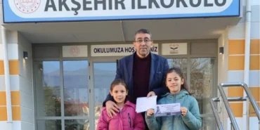 Konya'da Akşehir İlkokulu'nda anlamlı yardım kampanyası