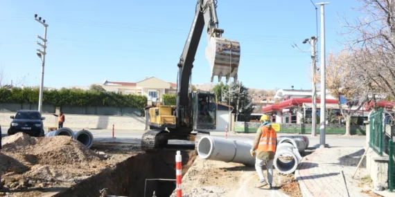 KOSKİ’den 3,8 km şebeke çalışması
