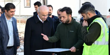 Malatya'da Başkan Er TOKİ konutlarını incelemelerde bulundu