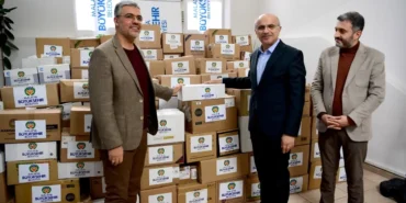 Malatya'dan Suriye'ye ilaç yardımı