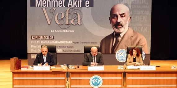 Mehmet Akif Ersoy'a Kayseri Talas'ta vefa
