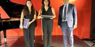 Bursa Nilüfer'de keman ve piyano buluşması