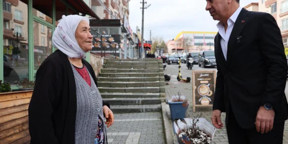 Muğla'da Başkan Aras yağış sonrası çözüm için sahada