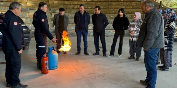 Muğla İtfaiyesi 330 mahallede eğitim verdi