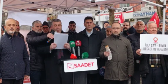 Saadet Partisi Bursa'dan 'Asgari ücret' tepkisi!