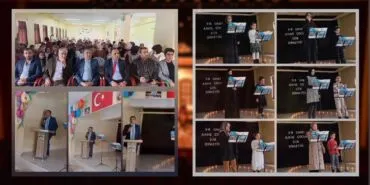 Şehit Nevzat Kaya İlkokulu'nda Anlamlı Şiir Dinletisi, Anneler ve Çocuklar Sahnedeydi