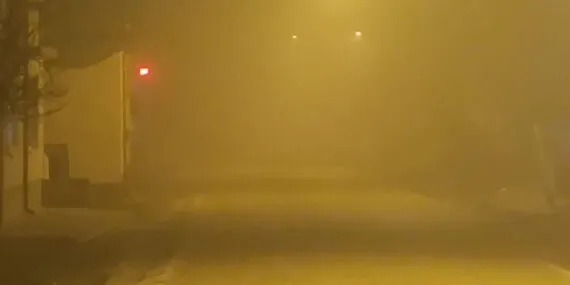 Bilecik Pazaryeri'nde sis etkili oldu