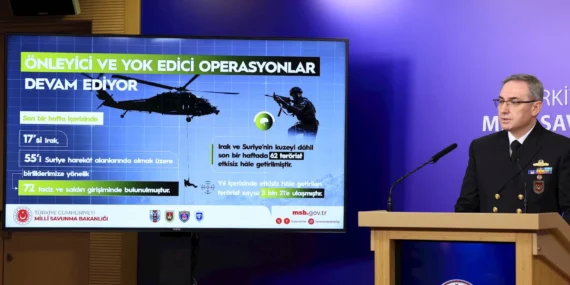 Terörü kaynağında yok etmeye devam! Yıl boyunca 3 bin 21 terörist etkisiz hale getirildi