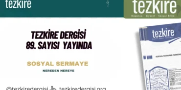 Tezkire Dergisi 89'uncu sayısıyla yayında