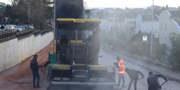 Tüysüzler’deki yol genişletme çalışması tamamlandı