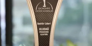 Uludağ Elektrik 2024 yılını sektör lideri ödülüyle kapattı