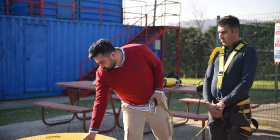 BASKİ'den yüksekte çalışma eğitimi