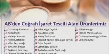 'Silifke Yoğurdu'na AB tescili... 30'uncu tescillimiz oldu haberi