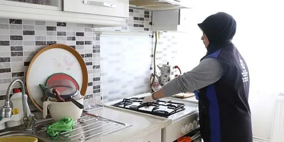 2024'te 85 bin kez evde bakım hizmeti verildi