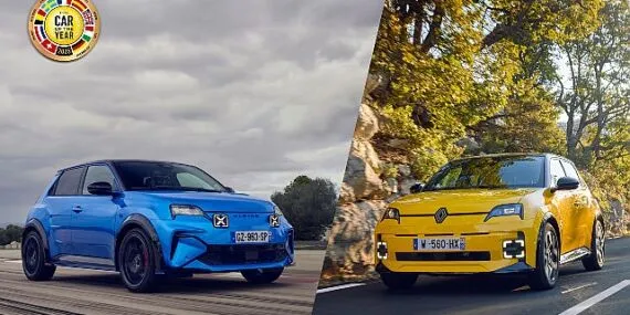 2025 Yılının Otomobili Renault 5 ve Alpine A290 Seçildi! haberi