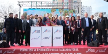 5 Ocak Kurtuluş ve Özgürlük Parkı’nın temeli atıldı haberi