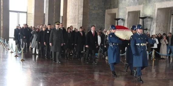 57 Yıllık Gurur Anıtkabir’de taçlandı haberi