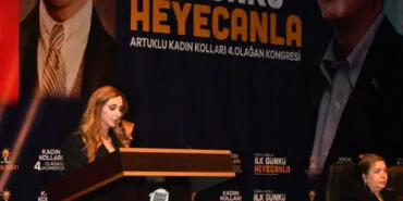AK Parti Mardin Artuklu Kadın Kolları 4.Olağan Kongresi yapıldı haberi