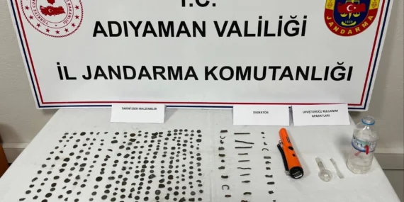 Adıyaman’da tarihi eser kaçakçılığı operasyonu haberi