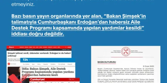 Aile Destekleri kesildi mi? Açıklama İletişim'den geldi haberi