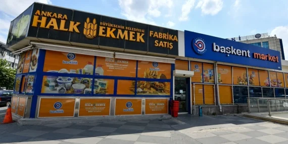 Ankara Büyükşehir'in Başkent Marketi'ne yoğun ilgi haberi