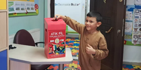 Ankara Keçiören'de ödüllü atık pil kampanyası ilgi görüyor haberi