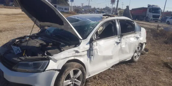 Araç muayene istasyonunda kaza! haberi