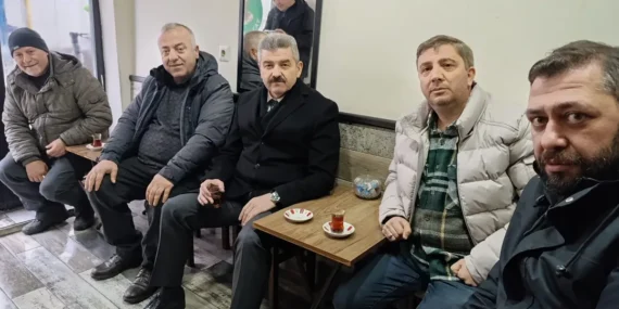 Artvin Valisi Ergün'den taksici esnafa ziyaret haberi