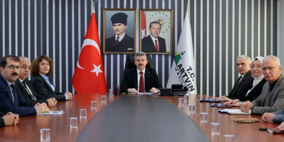 Artvin'de 'istihdam ve mesleki eğitim' toplantısı haberi