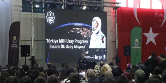 Astronot Alper Gezeravcı Bursa İnegöl’de öğrencilerle buluştu haberi