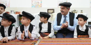 Bakan Tekin miniklerin etkinliklerine katıldı haberi