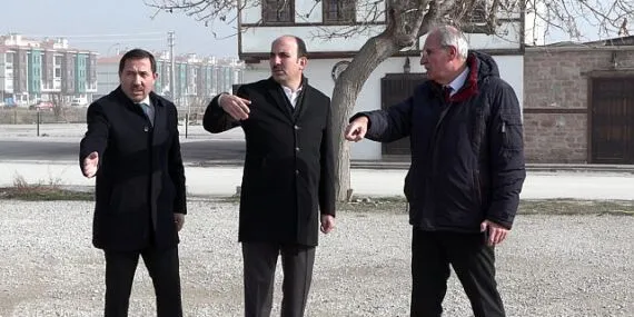 Başkan Altay ve Başkan Kılca Konya’nın Kalbinde Yükselen Tarihi Projeyi İnceledi haberi