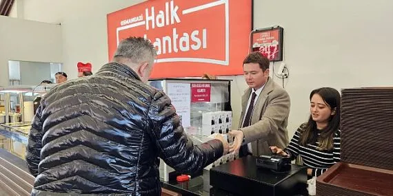 Başkan Aydın’dan kandil simidi ikramı