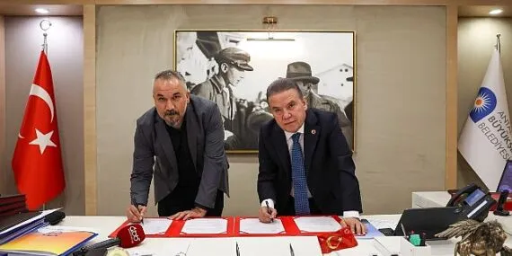 Başkan Böcek sosyal denge tazminatı sözleşmesini imzaladı haberi