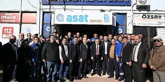 Başkan Böcek'den doğu ilçelere ziyaret haberi