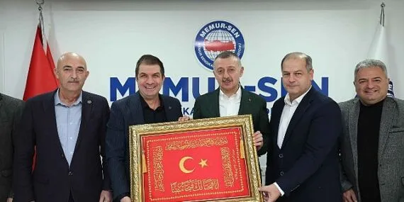 Başkan Büyükakın, Memur-Sen’e konuk oldu haberi