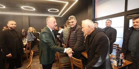 Başkan Büyükakın, Seymen esnafıyla buluştu haberi