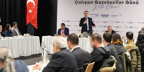 Başkan Çalık’tan Çalışan Gazeteciler Günü’nde Anlamlı Buluşma haberi