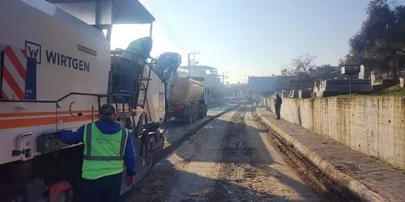 Başkan Çerçioğlu Söke’nin yollarını yeniliyor haberi